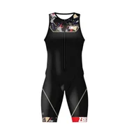 Bielizna sportowa męska - ZEROD Strój triathlonowy męski START TRISUIT psycho champagne - miniaturka - grafika 1
