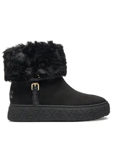 Guess Botki Uncie FLFUNC ESU10 Czarny - Botki damskie - miniaturka - grafika 1