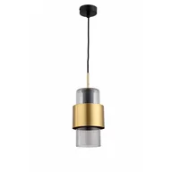 Lampy sufitowe - Miele wisząca dymna długa - miniaturka - grafika 1