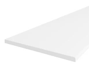 Blat Kuchenny BIAŁY 60x2,8 cm NA WYMIAR - Blaty meblowe i parapety okienne - miniaturka - grafika 1