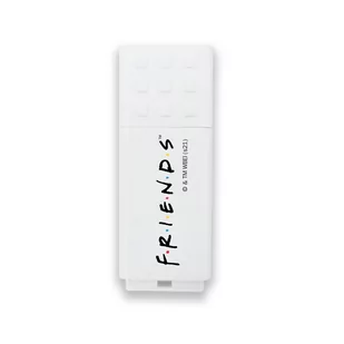 Pendrive Friends 003 32GB 2,0 Friends Biały - Pendrive - miniaturka - grafika 1