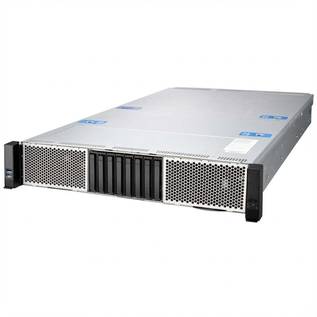 MiTAC R2520G6U2BC - Server - Rack-Montage - 2U - zweiweg - keine CPU - SATA - Hot-Swap 6.4 cm 2.5