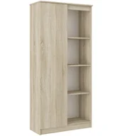 Regały - REGAŁ KSIĄŻKI BIUROWY 1 DRZWI 3 PÓŁKI Sonoma B-5 - miniaturka - grafika 1
