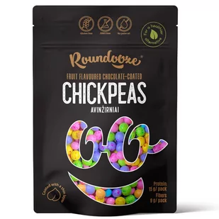 Ciecierzyca pieczona w czekoladzie o smaku owocowym 150g - Chipsy - miniaturka - grafika 1