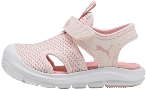 PUMA Unisex Baby Fun Racer Sandał MESH V INF Slide, kwiat jaśminu - różowy Outlook, 4 UK dziecko, Jasmine Flower Rosy Outlook, 20 EU