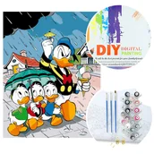 Malowanie po numerach - Malowanie po numerach W6635 Kaczor Donald - miniaturka - grafika 1