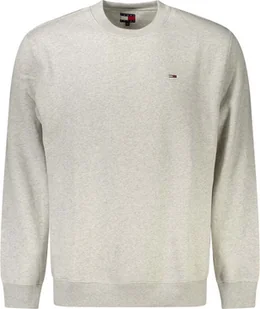 Tommy Hilfiger szary bawełniany sweter męski - Xxl - Swetry męskie - miniaturka - grafika 1