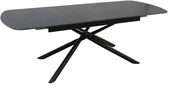 Stoły - Stół rozkładany 180220X90 VECTOR czarny ceramiczny Signal - miniaturka - grafika 1