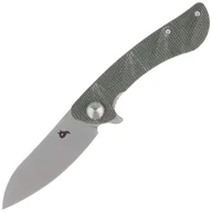 Noże - Nóż składany BlackFox Dripper OD green Canvas Micarta, Stonewashed VG-10 (BF-771 MOD) - miniaturka - grafika 1