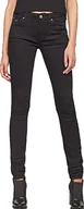 Spodnie damskie - G-STAR RAW Jeansy damskie 5622 Mid Waist Skinny, czarny (Rinsed 8970-082)., 23W x 32L - miniaturka - grafika 1