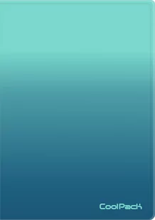 CoolPack, Teczka Clear Book Gradient Blue Lagoon, 20 szt. - Teczki i skoroszyty - miniaturka - grafika 1