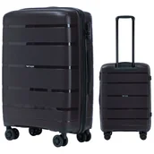 Walizki - Walizka średnia WINGS HAWFINCH 3.0 BLACK - miniaturka - grafika 1