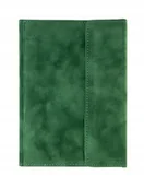 Planery - Notes książkowy zapinany ZIELONY A5 Flok linia kratka czysty kropki - miniaturka - grafika 1