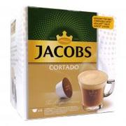 Kawa w kapsułkach i saszetkach - Jacobs Kawa kapsułki Cortado 14 szt. - miniaturka - grafika 1