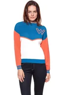 Swetry damskie - Wrangler, Sweter damski, Pointelle Knit Deep Water W8106Pxdf, rozmiar XS - miniaturka - grafika 1