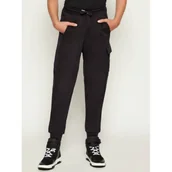 Spodnie i spodenki dla chłopców - Calvin Klein Jeans Spodnie dresowe | Relaxed fit - miniaturka - grafika 1