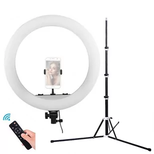 *ZESTAW* Lampa LED Ring MITOYA MTY-18C 45cm + statyw YOGA - Lampy studyjne - miniaturka - grafika 1