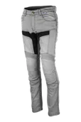 Odzież motocyklowa - Jeansy Motocyklowe GMS Viper JasnoszaryW34 x L30 - miniaturka - grafika 1