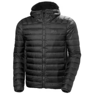 Kurtki męskie - Męska kurtka puchowa Helly Hansen Verglas Down Hybrid Hood 2.0 Rozmiar: XL / Kolor: czarny - miniaturka - grafika 1