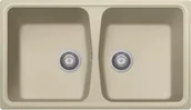Zlewozmywaki - Zlew PLADOS VERONA 20 SAHARA (szampan 55) (SP079255) - miniaturka - grafika 1