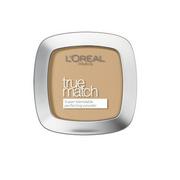 Bronzery i konturowanie twarzy - L'Oreal LOreal LOreal True Match Puder Adaptujący Do Twarzy D3-W3 Beige Dore/Golden Beige 9g - miniaturka - grafika 1
