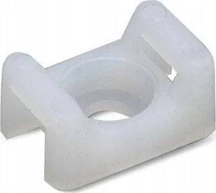 Organizer Beta BM Group MOCOWANIE UCHWYT OPASKI KABLOWEJ DO 9mm BIAŁY - Maskownice do kabli - miniaturka - grafika 1