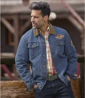 Kurtki męskie - Jeansowa kurtka West Canyon Mężczyzna Atlas For Men - Kolor : Niebieski - Rozmiar : XL - miniaturka - grafika 1