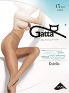 Rajstopy - Rajstopy Gatta Estella 15 Den Cienkie Bezmajtkowe Tband - miniaturka - grafika 1