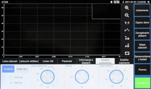 REFLEKTOMETR OPTYCZNY (OTDR) Z TESTEREM CCTV CS-R4-50H - Akcesoria do monitoringu - miniaturka - grafika 8