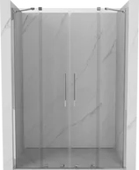 Ścianki i drzwi prysznicowe - Mexen Velar Duo drzwi prysznicowe rozsuwane 140 cm, transparent, chrom - 871-140-000-02-01 - miniaturka - grafika 1