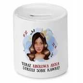 Skarbonki - Skarbonka Dla Anny Idealny Urodziny Prezent z Nadrukiem ze Zdjęciem - miniaturka - grafika 1