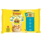 Mokra karma dla kotów - Purina Friskies Mix Rybny w sosie saszetki 4x85g - miniaturka - grafika 1