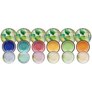 Zestaw TOGNANA New Jungle (18 elementów)  - Talerze - miniaturka - grafika 2