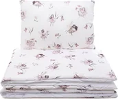 Pościel dla dzieci - PULP BAMBOO Komplet pościeli z bawełny satynowej 100x135cm - Wróżki - miniaturka - grafika 1