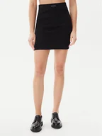 Spódnice - Calvin Klein Jeans Spódnica ołówkowa J20J225527 Czarny Slim Fit - miniaturka - grafika 1