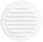 Kratki wentylacyjne - Kratka wentylacyjna metalowa fi 125 M11B biała - miniaturka - grafika 1