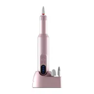 Frezarki do paznokci - Extralink Bezprzewodowa frezarka do paznokci Manicure Pedicure różowa - miniaturka - grafika 1