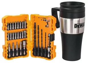 DeWALT Zestaw wierteł i bitów 26 elementów + kubek termiczny DT71580M - Wiertła - miniaturka - grafika 1
