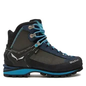 Buty trekkingowe damskie - Trekkingi Salewa Crow Gtx GORE-TEX 61329-3985 Czarny - miniaturka - grafika 1