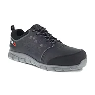 Obuwie robocze - REEBOK WORK IB1036S3 Excel Light męskie aluminiowe palce, wodoodporne, sportowe trampki bezpieczeństwa, 41, czarne - miniaturka - grafika 1