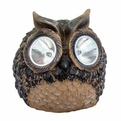 Lampy ogrodowe - VOLTENO Lampka solarna sowa kamień - miniaturka - grafika 1