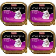 Mokra karma dla kotów - Animonda Vom Feinsten Kitten smak: z jagnięciną 6 x 100g - miniaturka - grafika 1