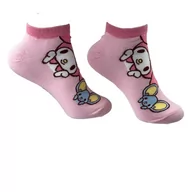 Skarpetki damskie - Skarpetki Bawełniane Stopki Różowe Sweet My Melody Damskie 36-40 - miniaturka - grafika 1