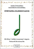 Instrumenty smyczkowe - Książka Dyktanda elementarne I, podręcznik nauczyciela/TRIANGIEL - miniaturka - grafika 1