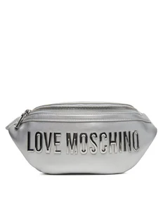 LOVE MOSCHINO Saszetka nerka JC4195PP1MKD196B Srebrny - Nerki - miniaturka - grafika 1