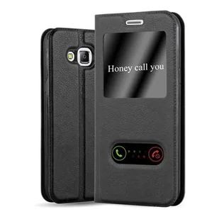 Etui ochronne Cadorabo do Samsung Galaxy J5 2015 w kolorze czarnym etui na telefon komórkowy etui na książkę - Etui i futerały do telefonów - miniaturka - grafika 1