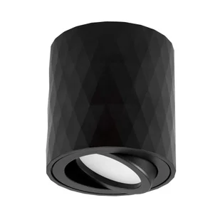 OPRAWA NATYNKOWA SPOT TUBA CZARNA TIGO W1 - Lampy sufitowe - miniaturka - grafika 1