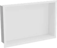 Półki łazienkowe - Mexen X-Wall-R półka wnękowa z kołnierzem 45 x 30 cm, biała - 1920453010 - miniaturka - grafika 1
