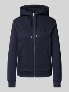 Bluza rozpinana zapinana na zamek błyskawiczny - Bluzy damskie - miniaturka - grafika 1