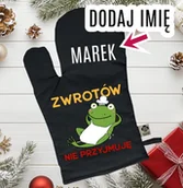 Fartuchy i rękawice kuchenne - ŚMIESZNA RĘKAWICA KUCHENNA NA PREZENT DLA KUCHARZA ZWROTÓW NIE PRZYJMUJĘ - miniaturka - grafika 1